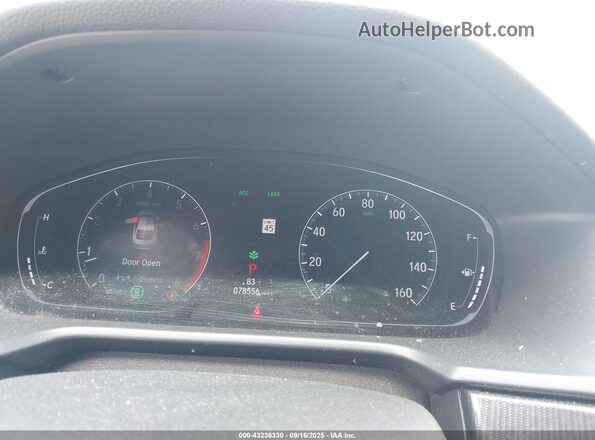 1HGCV1F38LA093923 2020 HONDA ACCORD Серый Вид задних сидений