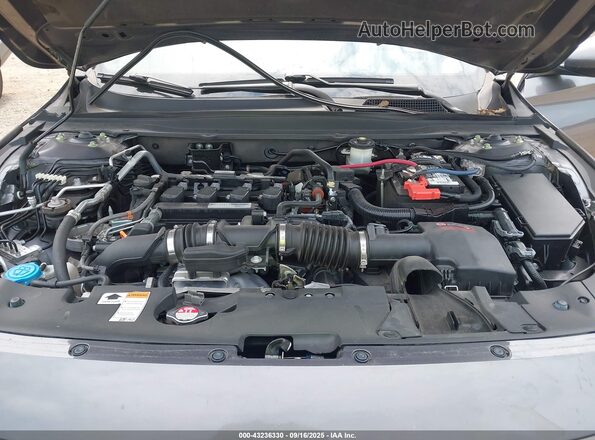 1HGCV1F38LA093923 2020 HONDA ACCORD Серый Вид сзади
