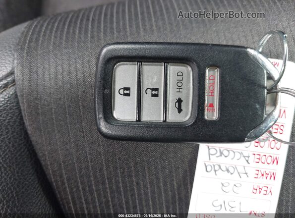 1HGCV1F38NA073643 2022 HONDA ACCORD Gray Вид панелі приладів