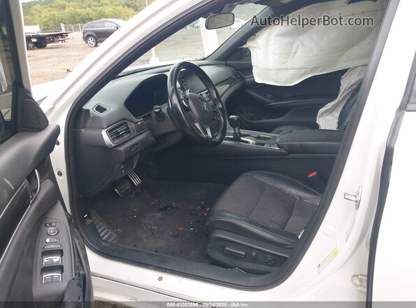 1HGCV1F39JA157125 2018 HONDA ACCORD White Widok wnętrza z przodu