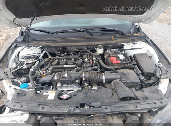 1HGCV1F39JA157125 2018 HONDA ACCORD White Widok z tyłu