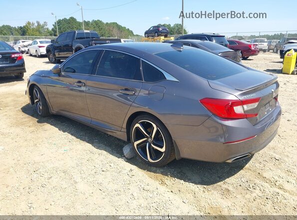 1HGCV1F3XKA069976 2019 HONDA ACCORD Gray უკანა მარცხენა