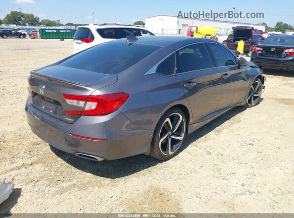 1HGCV1F3XKA069976 2019 HONDA ACCORD Gray უკანა მარჯვენა