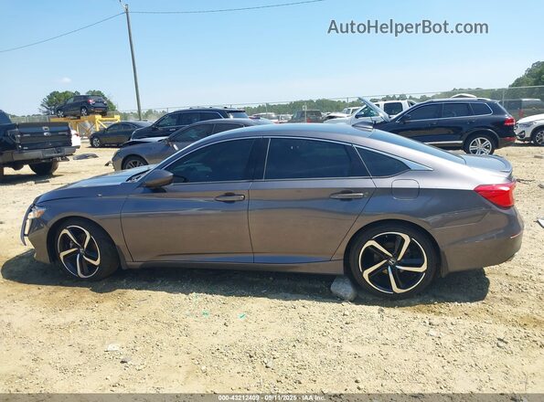 1HGCV1F3XKA069976 2019 HONDA ACCORD Gray სალონის 360-გრადუსიანი ხედი