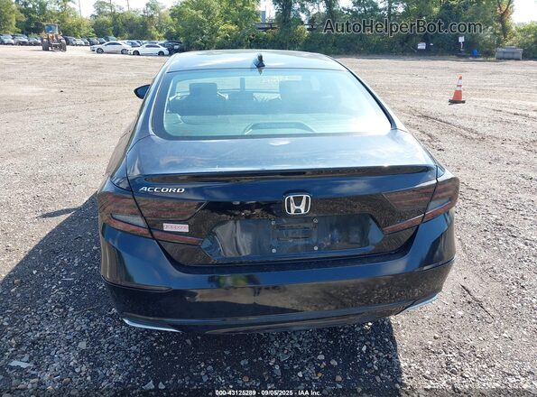 1HGCV1F40KA002845 2019 HONDA ACCORD Black 
