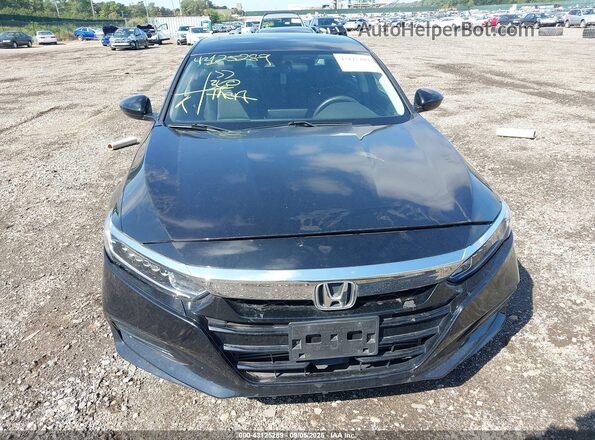 1HGCV1F40KA002845 2019 HONDA ACCORD Black Սարքավորումների վահանակի տեսք