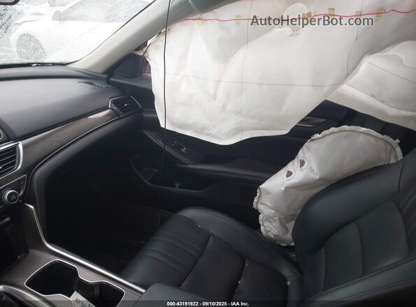 1HGCV1F40NA022517 2022 HONDA ACCORD Blue Front interior view