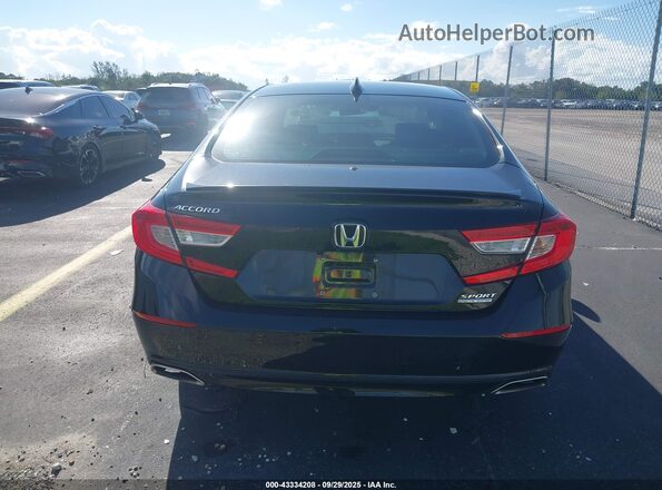 1HGCV1F41NA089000 2022 HONDA ACCORD Black 