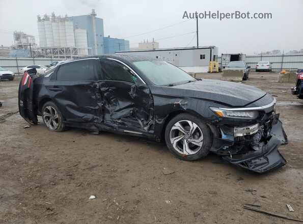 1HGCV1F42LA013699 2020 HONDA ACCORD Black Front right