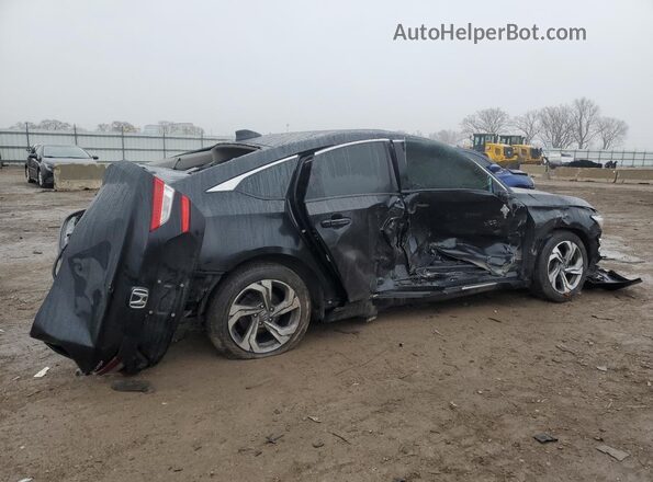 1HGCV1F42LA013699 2020 HONDA ACCORD Black Rear right