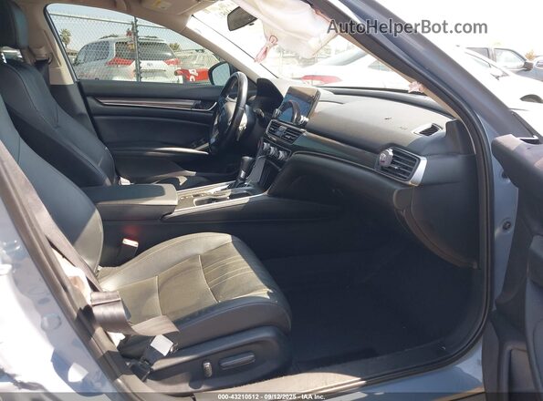 1HGCV1F42NA107763 2022 HONDA ACCORD Серый Вид салона спереди