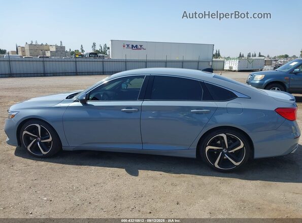 1HGCV1F42NA107763 2022 HONDA ACCORD Серый Панорамный вид салона 360°