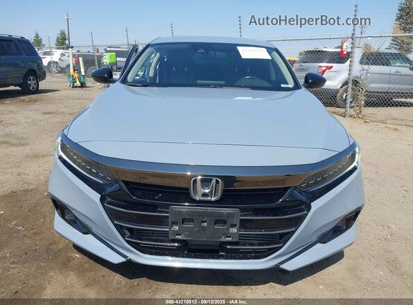 1HGCV1F42NA107763 2022 HONDA ACCORD Серый Вид щитка приборов