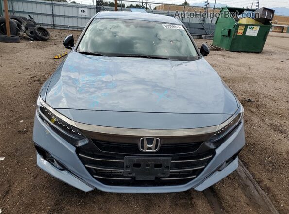 1HGCV1F43NA082792 2022 HONDA ACCORD Серый 