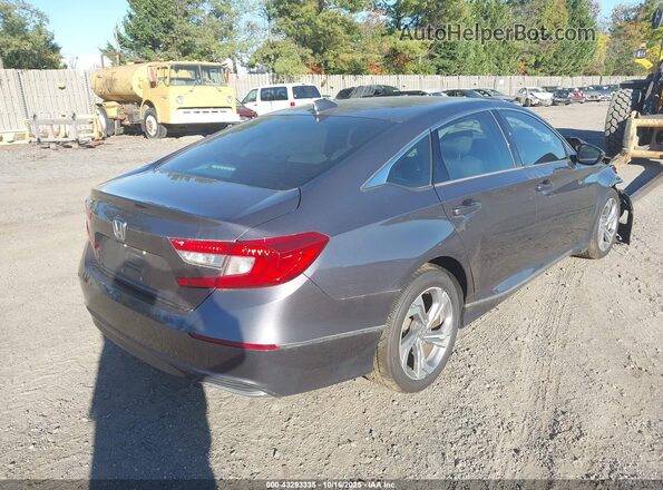 1HGCV1F44LA027782 2020 HONDA ACCORD Gray Trasero derecho
