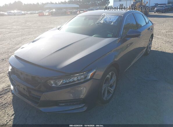 1HGCV1F44LA027782 2020 HONDA ACCORD Gray Vista tres cuartos delantera izquierda
