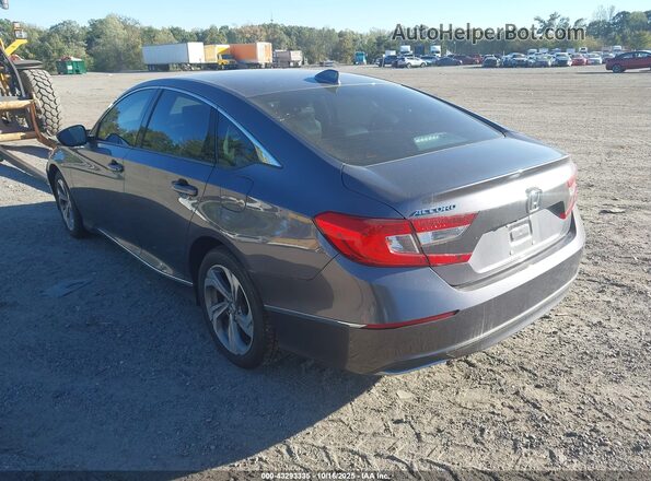 1HGCV1F44LA027782 2020 HONDA ACCORD Gray Trasero izquierdo