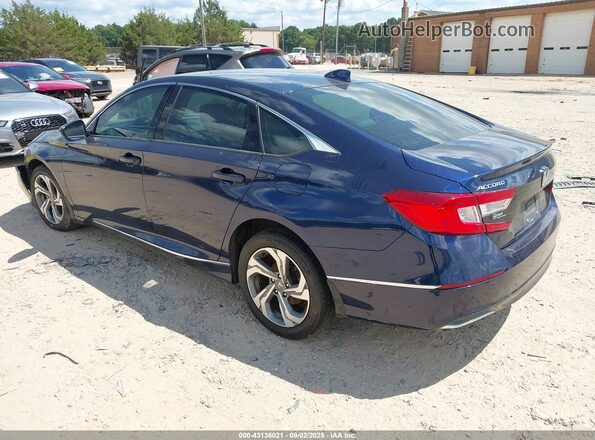 1HGCV1F46LA107553 2020 HONDA ACCORD Blue Rear left