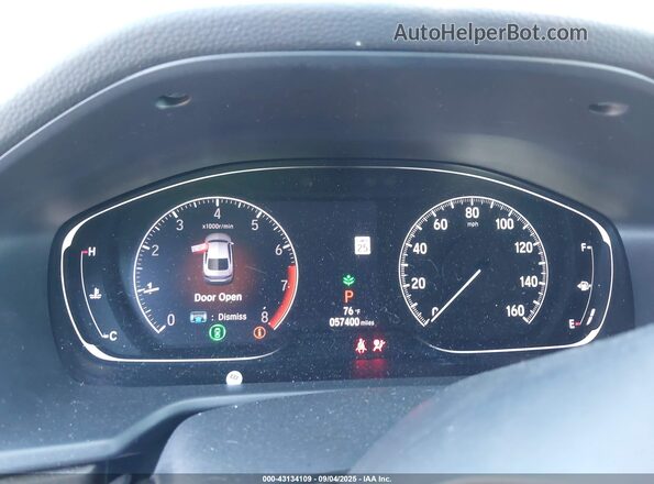 1HGCV1F48LA121955 2020 HONDA ACCORD Navy უკანა სავარძლების ხედი