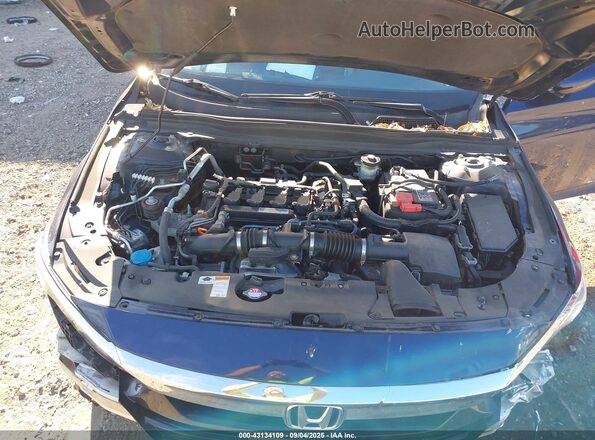 1HGCV1F48LA121955 2020 HONDA ACCORD Navy უკანა ხედი