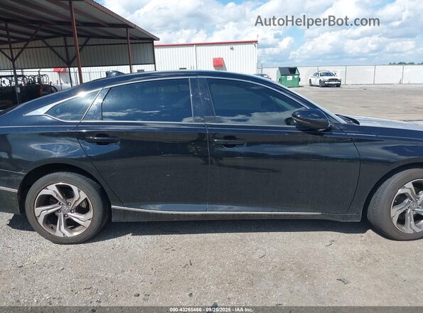 1HGCV1F52LA025697 2020 HONDA ACCORD Black Rear interior view