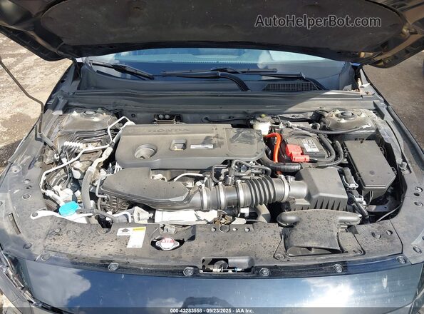 1HGCV2E3XLA004425 2020 HONDA ACCORD Black Вид ззаду