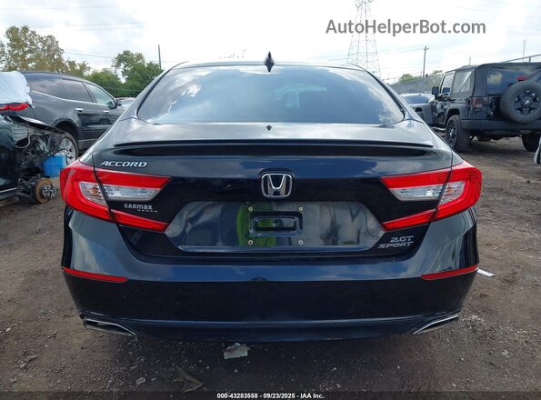 1HGCV2E3XLA004425 2020 HONDA ACCORD Black 
