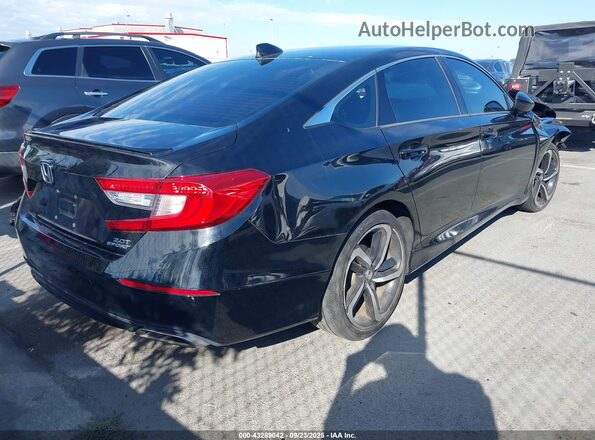 1HGCV2F30LA013164 2020 HONDA ACCORD Черный Задняя правая четверть