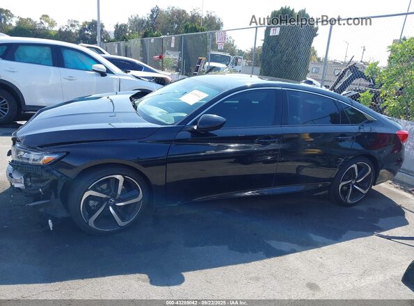 1HGCV2F30LA013164 2020 HONDA ACCORD Черный 