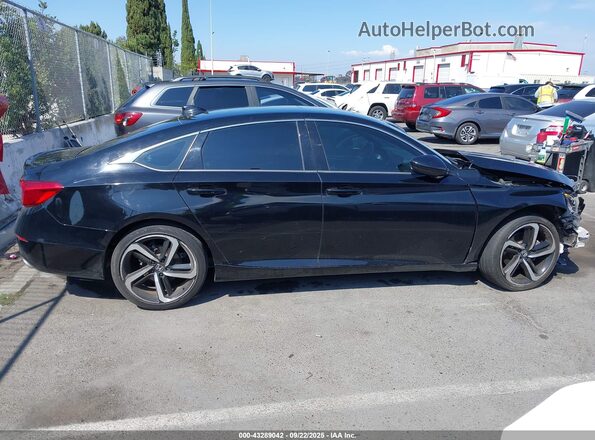 1HGCV2F30LA013164 2020 HONDA ACCORD Черный Панорамный вид салона 360°