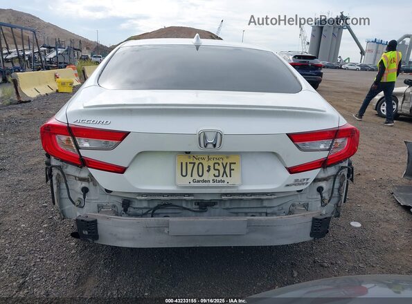 1HGCV2F34KA031441 2019 HONDA ACCORD White 