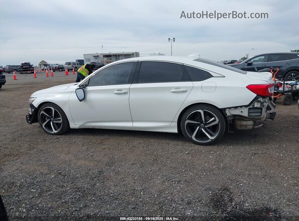 1HGCV2F34KA031441 2019 HONDA ACCORD White Панорамний вид салону 360°