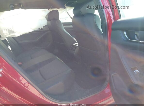 1HGCV2F35LA017727 2020 HONDA ACCORD Red VIN კოდის სტიკერის ხედი