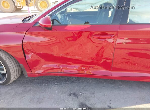1HGCV2F35LA017727 2020 HONDA ACCORD Red წინა ხედი