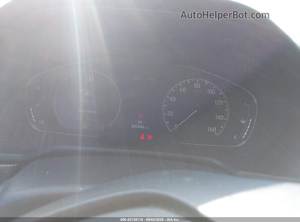 1HGCV2F35LA017727 2020 HONDA ACCORD Red უკანა სავარძლების ხედი
