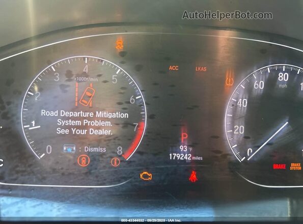 1HGCV2F36LA030700 2020 HONDA ACCORD Silver Հետևի նստատեղերի տեսք