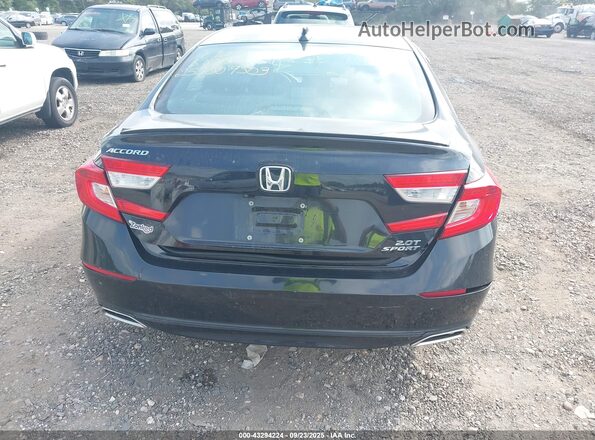 1HGCV2F39LA013213 2020 HONDA ACCORD Black Դիմացի տեսք