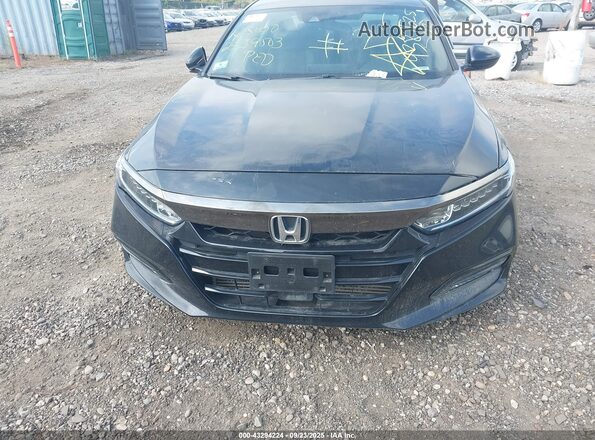 1HGCV2F39LA013213 2020 HONDA ACCORD Black Առջևի վահանակի տեսք