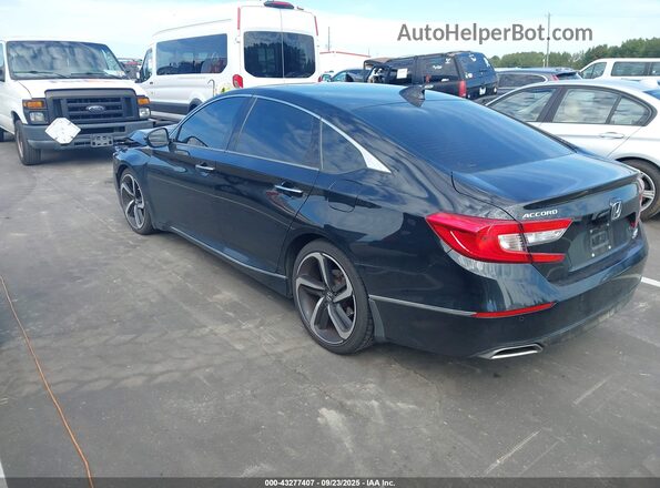 1HGCV2F90LA022810 2020 HONDA ACCORD Black Trasero izquierdo