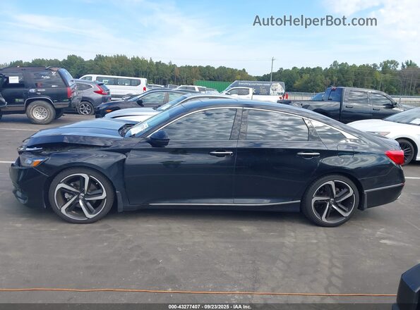 1HGCV2F90LA022810 2020 HONDA ACCORD Black Vista interior de 360 grados
