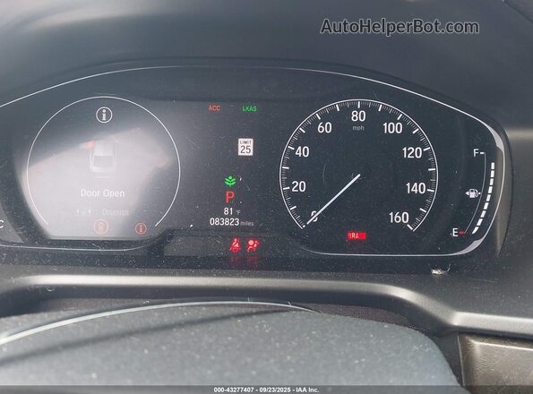 1HGCV2F90LA022810 2020 HONDA ACCORD Black Vista de los asientos traseros