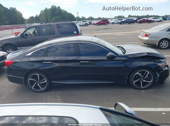 1HGCV2F90LA022810 2020 HONDA ACCORD Black Vista interior trasera