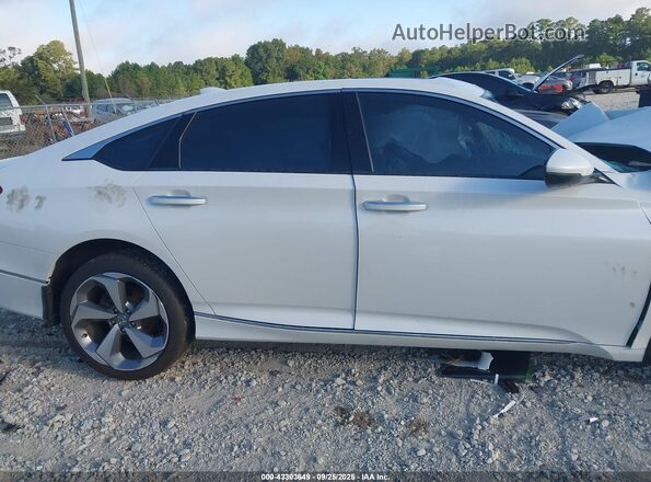 1HGCV2F99LA005276 2020 HONDA ACCORD White ხელსაწყოთა პანელის ხედი