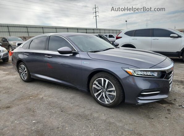 1HGCV3F11LA004378 2020 HONDA ACCORD Charcoal Front right
