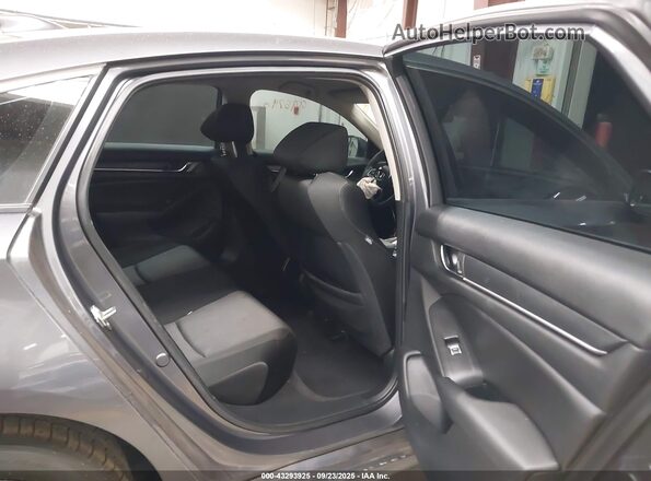1HGCV3F16MA000392 2021 HONDA ACCORD Gray Вид наклейки з VIN-кодом