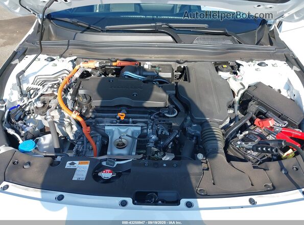 1HGCV3F21NA040471 2022 HONDA ACCORD White Widok z tyłu