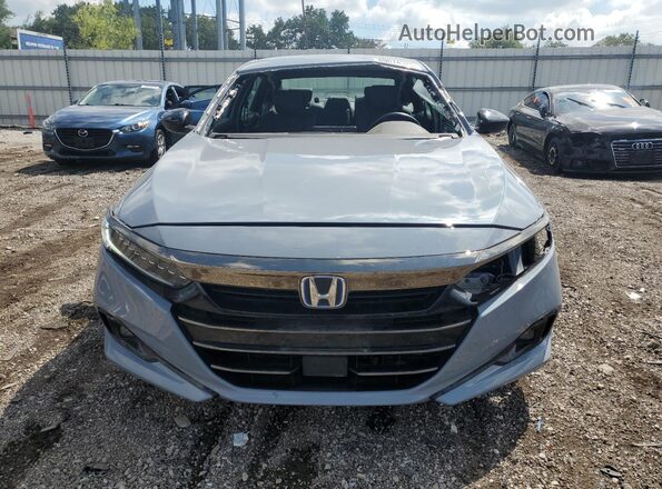 1HGCV3F26NA038313 2022 HONDA ACCORD Gray 