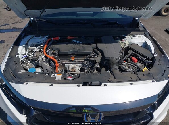 1HGCV3F29NA046731 2022 HONDA ACCORD Белый Вид сзади