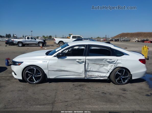 1HGCV3F29NA046731 2022 HONDA ACCORD Белый Панорамный вид салона 360°