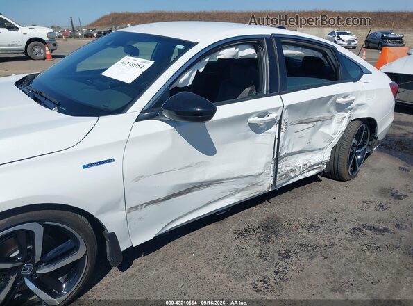 1HGCV3F29NA046731 2022 HONDA ACCORD Белый Вид спереди